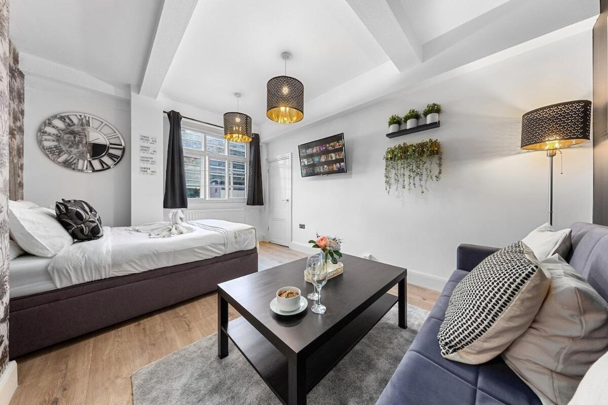 Central London Luxury, Relaxing Apartment! 2 Mins From Paddington Station! Camera foto