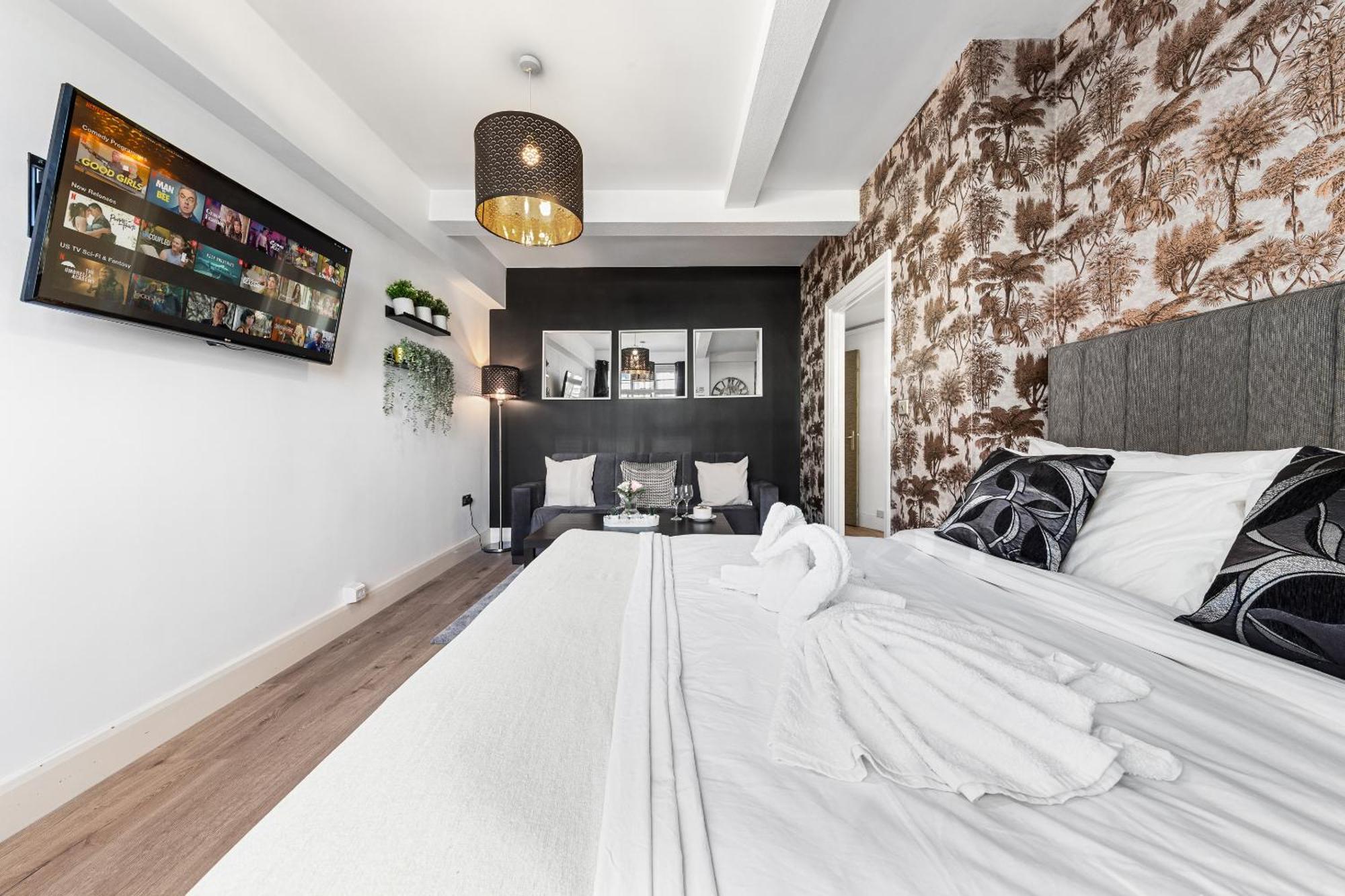 Central London Luxury, Relaxing Apartment! 2 Mins From Paddington Station! Esterno foto